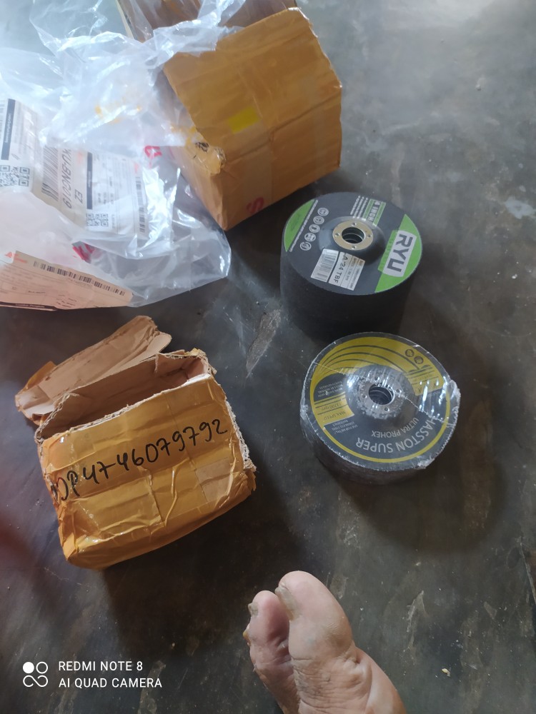 Batu Gerinda Mata Gurinda Asah Poles Wheel Disc 4 Hasston Prohex