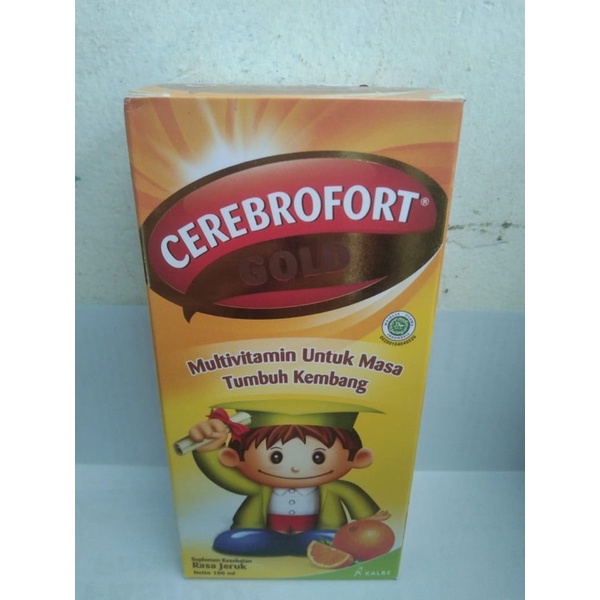 CEREBROFORT GOLD SIRUP ORANGE 100 ML