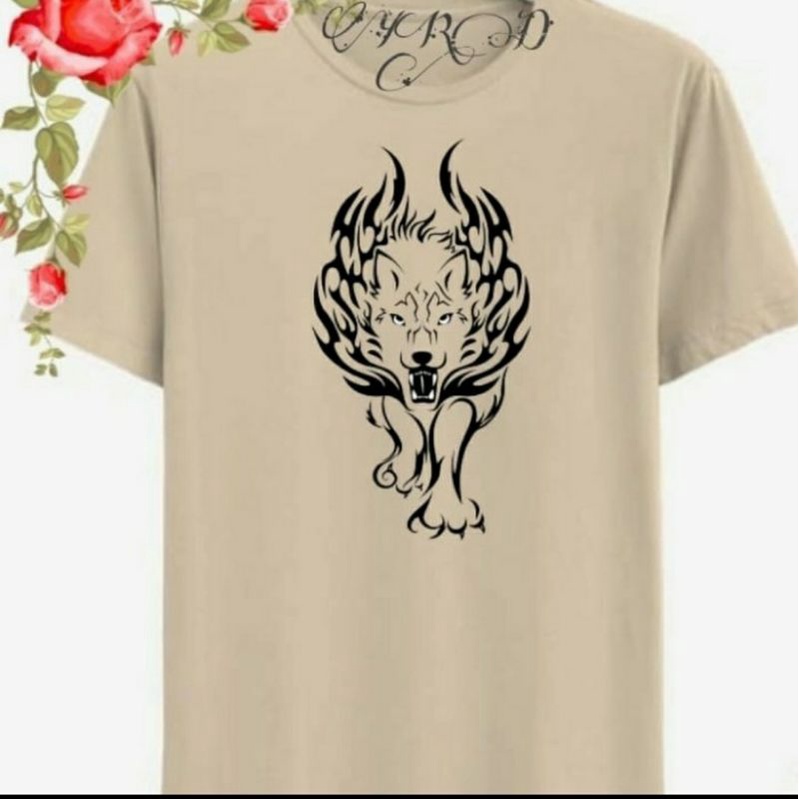 KAOS PRIA T-SHIRT LION  HARIMAU DISTRO