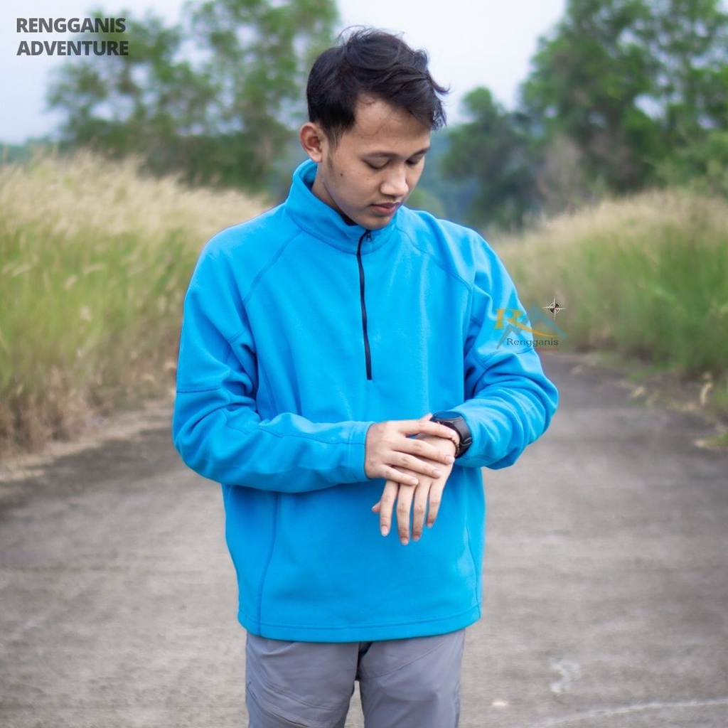 JACKET GUNUNG POLAR POLOS PRIA WANITA HIKING OUTDOOR JACKET POLARTEC