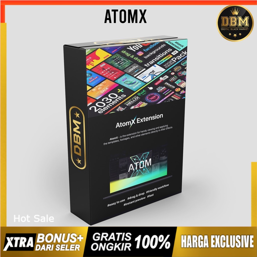 AtomX - Instagram Stories Designs And Transitions Pack V7 - After Effect (Extension)