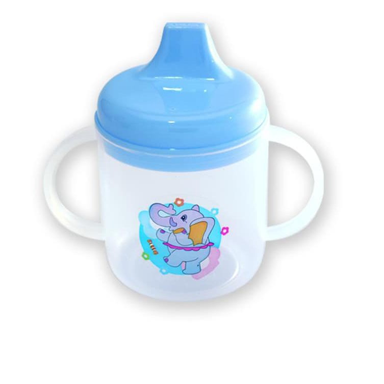 Lusty Bunny Training Cup double Handle Spout gelas botol minum Bayi spout magmag