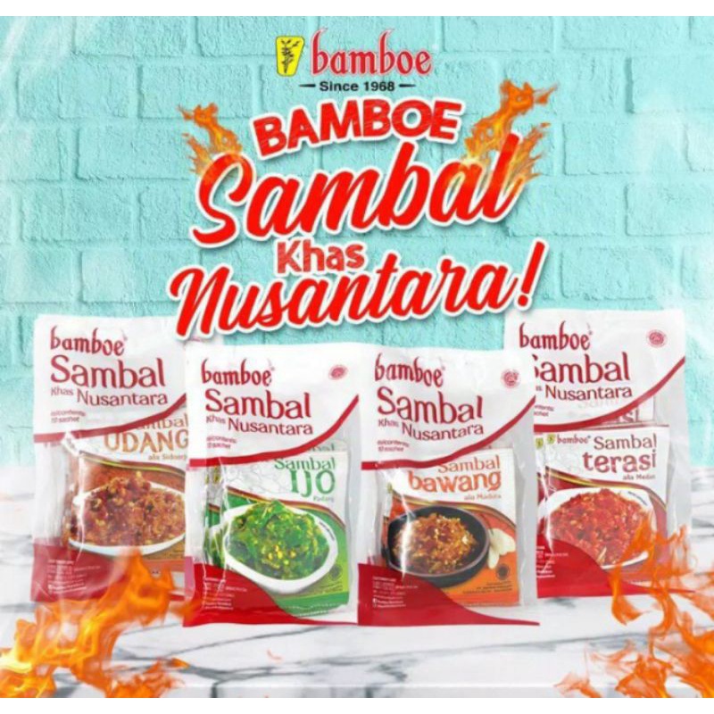 

BAMBOE Sambal khas Indonesia