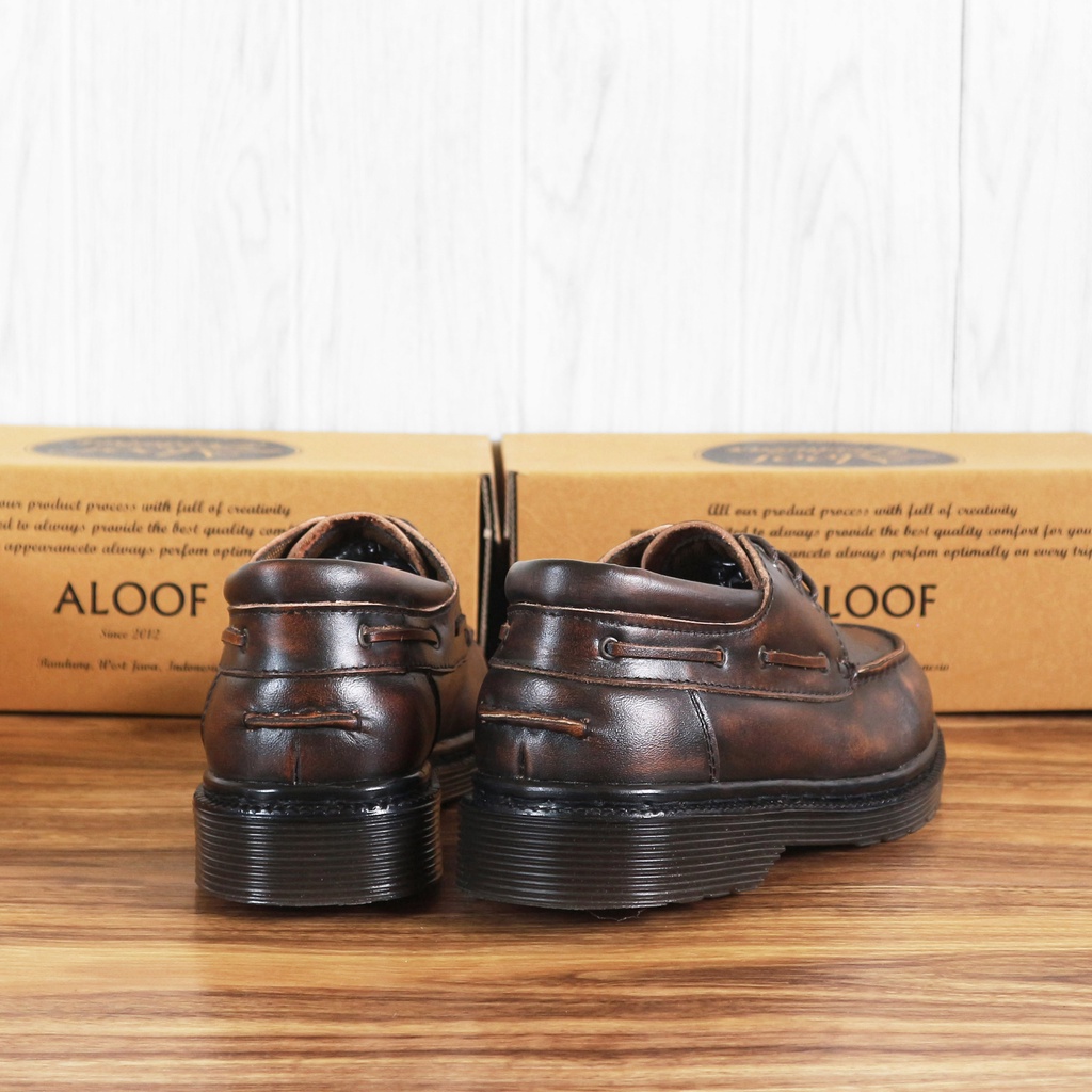 Aloof SAPATH - Sepatu Derby Pria Kulit Asli Original Indonesia