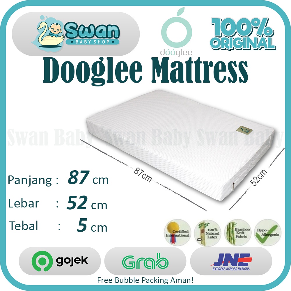 Dooglee Mattress Pad 52 x 87 x 5 cm