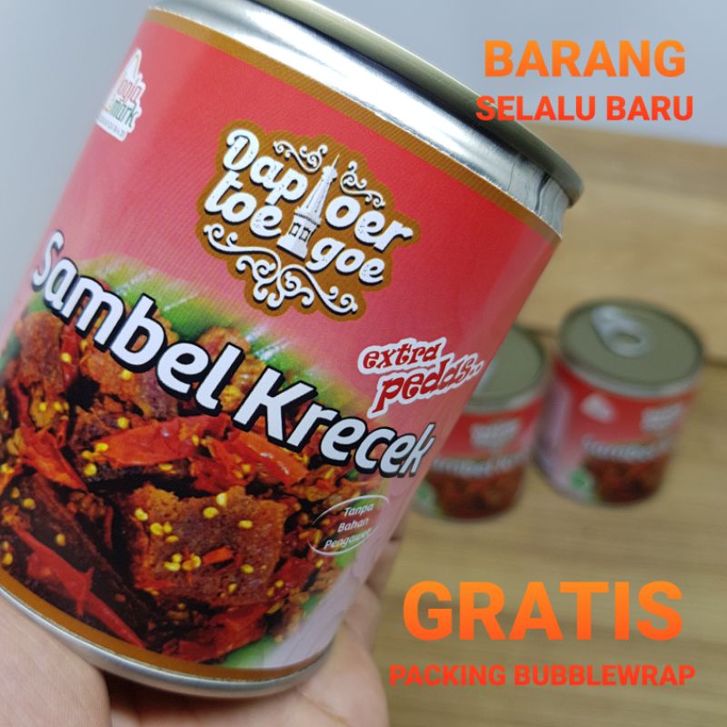

DapoerToegoe SAMBEL KRECEK EXTRA PEDAS