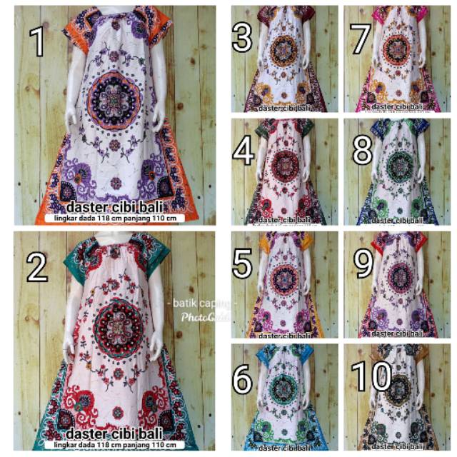 DASTER CIBI BALI TERLARIS BUMIL BAJU TIDUR FASHION WANITA BATIK PEKALONGAN BAHAN RAYON TEBAL HALUS1