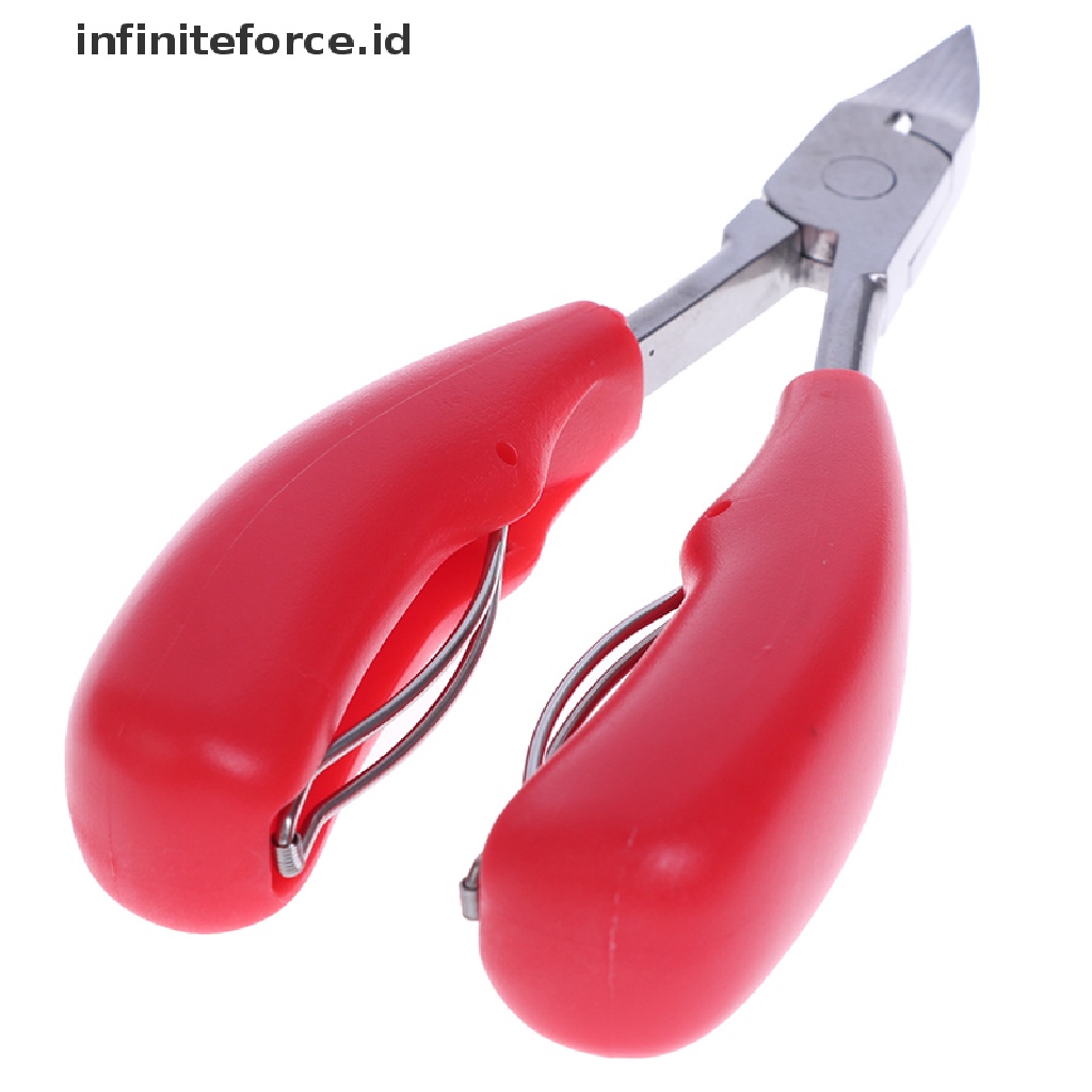 (infiniteforce.id) Gunting Kuku Bahan Stainless steel Untuk Manicure / Pedicure