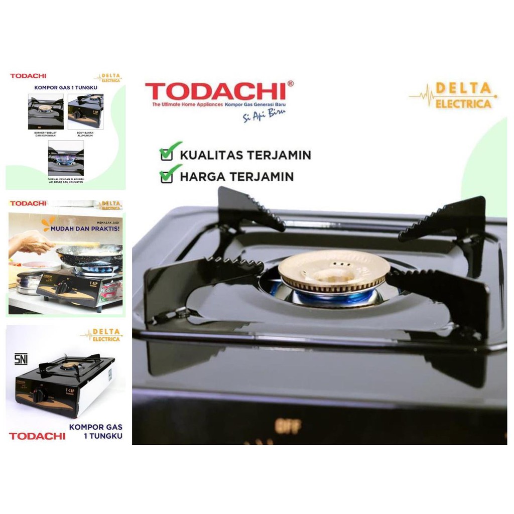 todachi kompor gas 1 tungku t 11pk