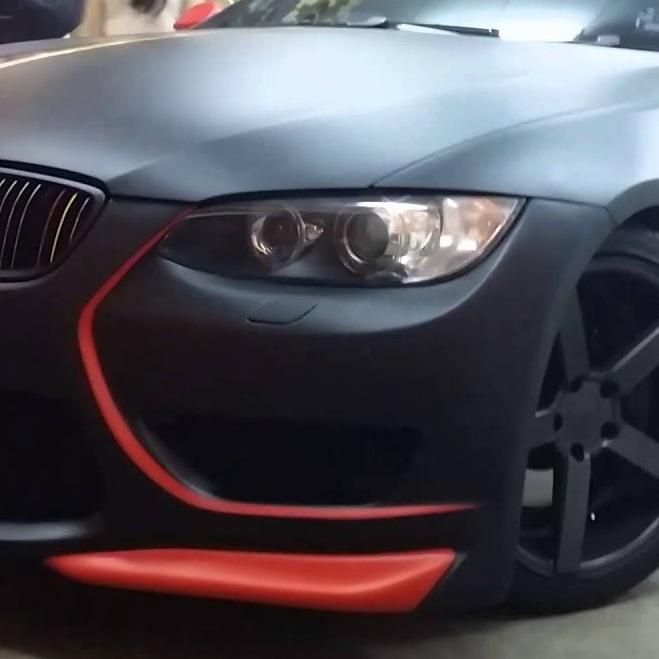 Hot Sale - Per Meter MAXDECAL Sticker VINYL SKOTLET HITAM DOFF 9700 M 070 152 cm Wrap MOBIL MOTOR  