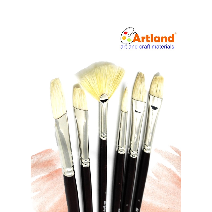 

De Goya Oleo Filbert Brush – Kuas Lukis Minyak Bulat
