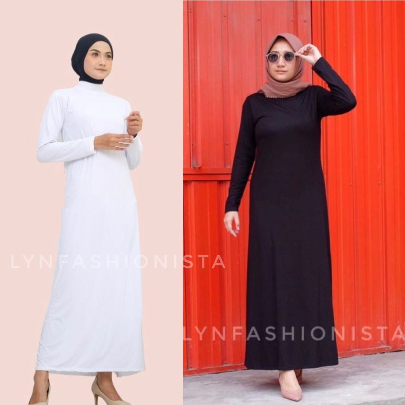 LYNFASHIONISTA-MANSET GAMIS KAOS SPANDEK RAYON TEBAL ADEM/H01