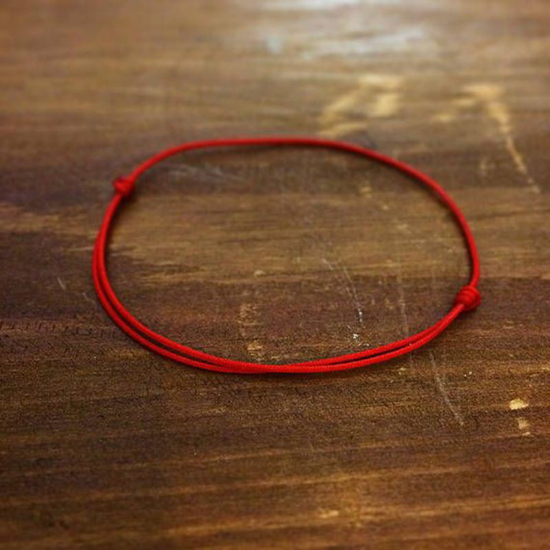 gelang tali merah gelang handmade merah gelang unik gelang simple gelang rajut gelang tali gelang benang gelang