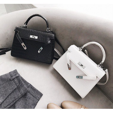BQ 2072 RISCE TAS HAND BAG IMPORT WANITA CEWEK PEREMPUAN JAKARTA BATAM CROCO