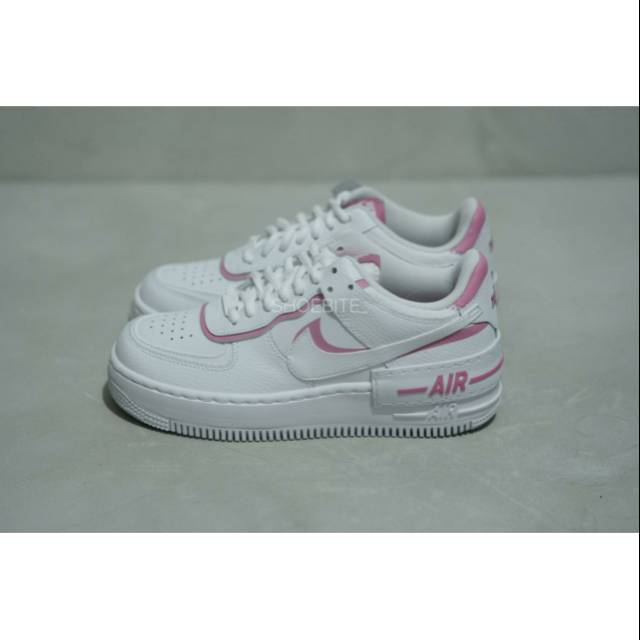 Nike Air Force 1 Low Shadow White Pink Flamingo