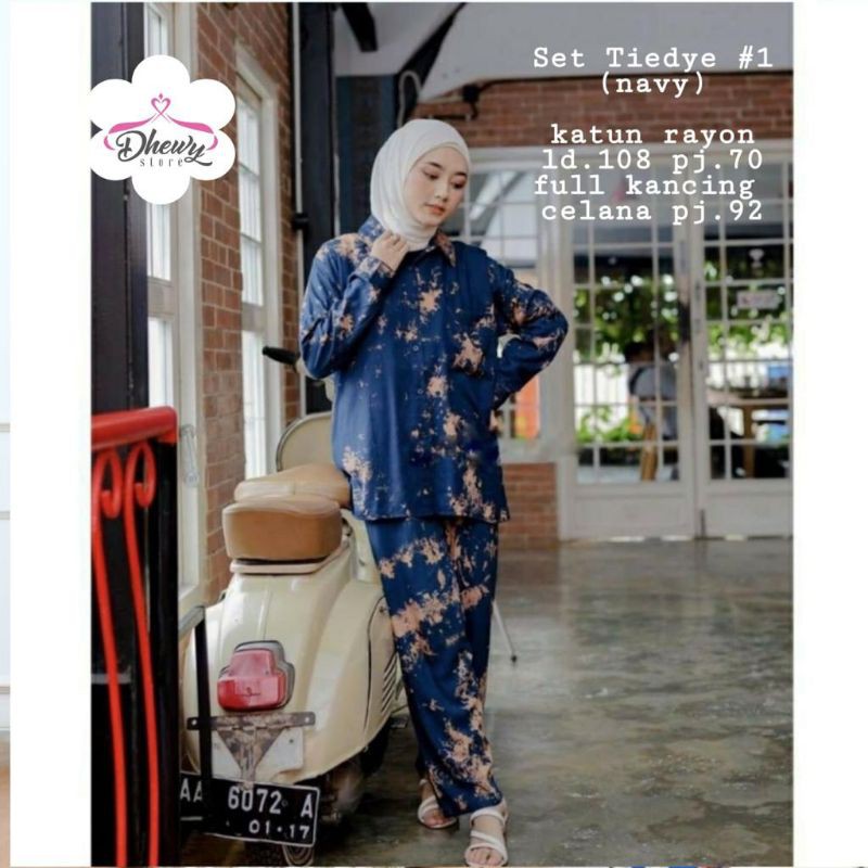 Set Ti Dye #1 By Dhewy Store
