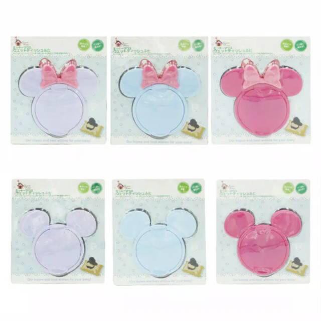 DK Tutup Tisu Basah / Wet Wipes Cover Model Mickey Minnie / Reusable Lid