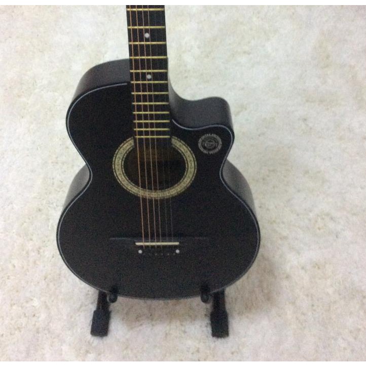 Alat Musik Stand Gitar Universal Import Stand Bass Ukulele Model A Lipat Besi Dudukan Gitar