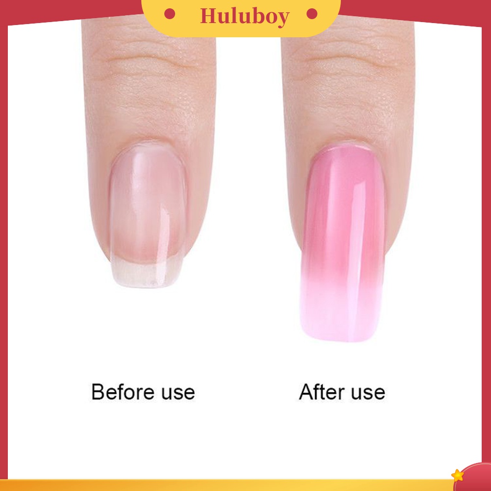 Huluboy Huluboy♡ 100pcsset Cetakan Extension Kuku Palsu UV Gel Untuk Nail Art