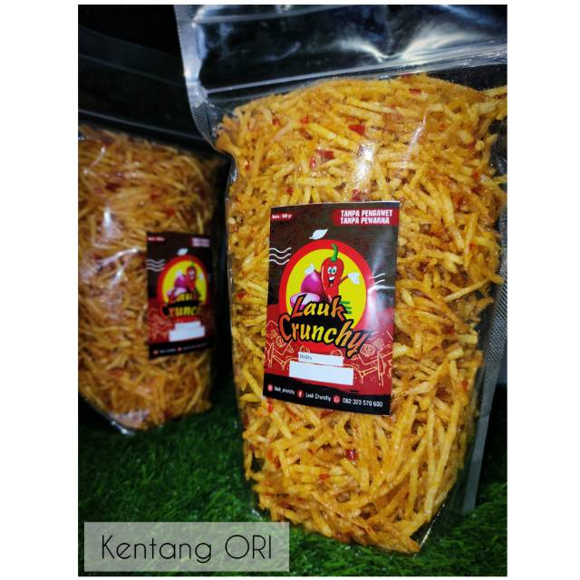 

Kering Kentang Original, Lauk Crunchy