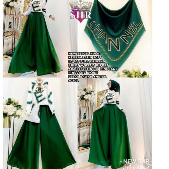 Menarik READY!!!NEW ORY SHR!!!SETROK(TUNIK+ROK)GECE SALUR+SETELAN CELANA C4NEL(KEMEJA+CELANA)CUTBRAY