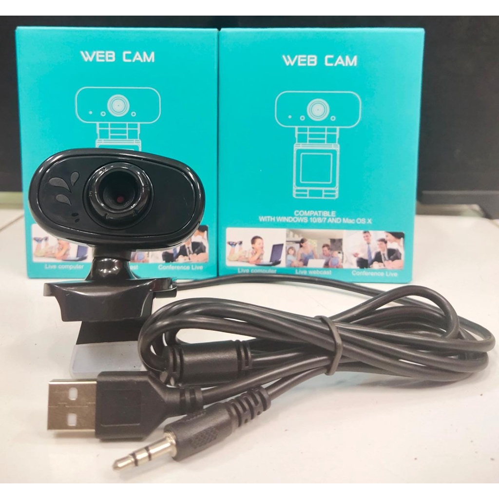 WEBCAM HD 720P BUILT IN NOISE REDUCTION MICROPHONE