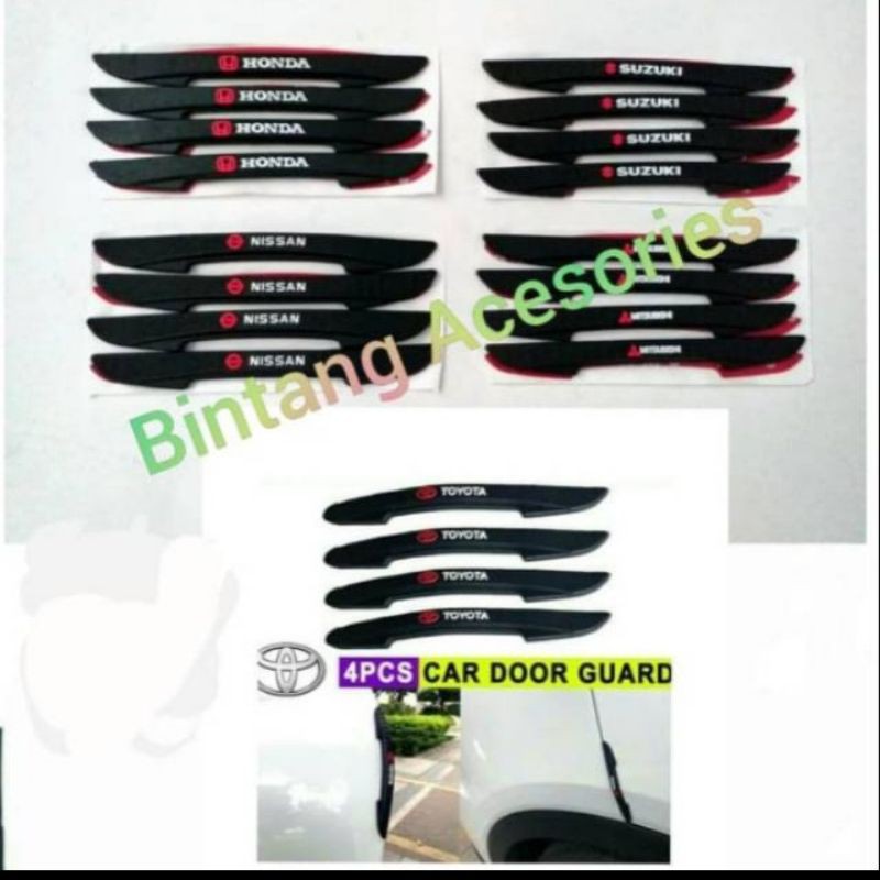 Dor guard karet pelindung pintu samping mobil HRV