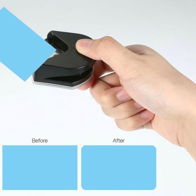 

Alat Pemotong Sudut Bulat Mini Portable 4Mm Untuk Kartu Foto