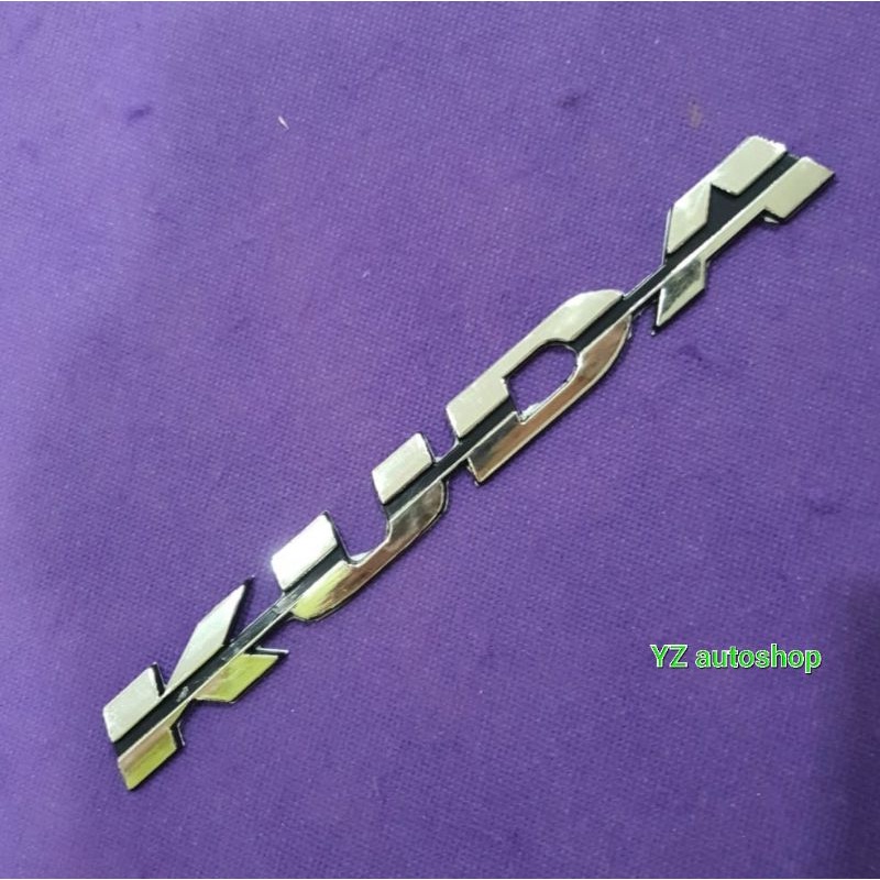 Emblem KUDA ( Chrome )