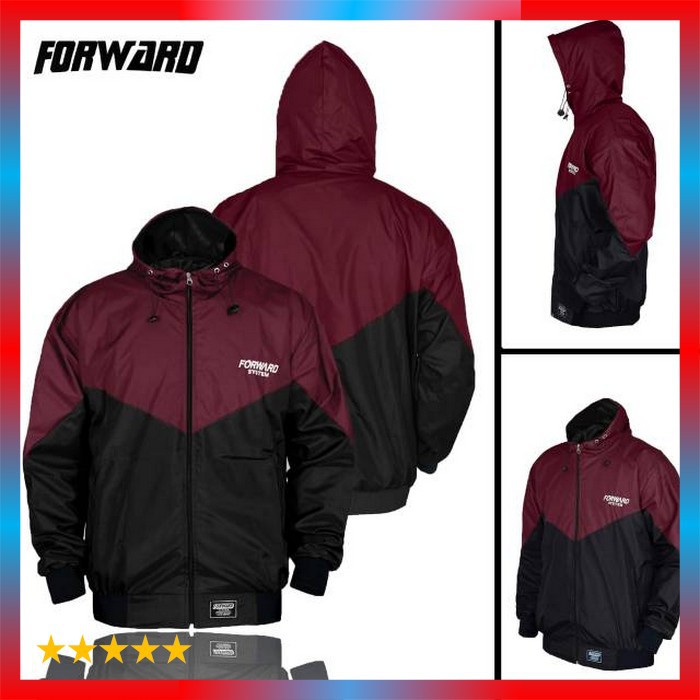Jaket Parasut / Jaket Pria Parasut Anti Air (Waterproof) Jacket Motor Pria Touring Original Forward