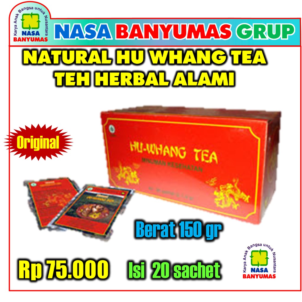 

NATURAL HU WANG TEA TEH PARA RAJA ORIGINAL NASA