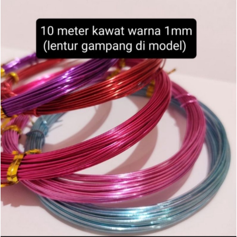 1roll / 10meter kawat warna /kawat bross