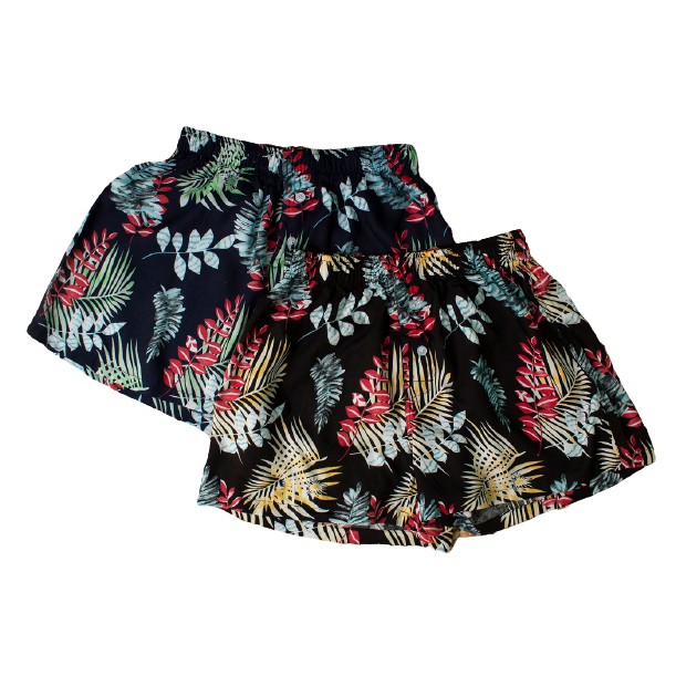 HIPNOP BOXER PRIA |  CELANA PENDEK | CELANA KOLOR PANTAI | CELANA BOXER | BOXER DISTRO RAYON MIX