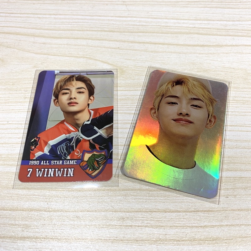 [TAKE ALL] PC Winwin Trading Card 90’s Love Non Holo Ver + Photocard Hologram Empathy NCT 2018 2020 Resonance Arrival Official MD Reso TC Concept WayV