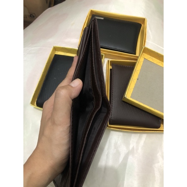 dompet kulit sintetis dompet lipat pria dompet pria murah