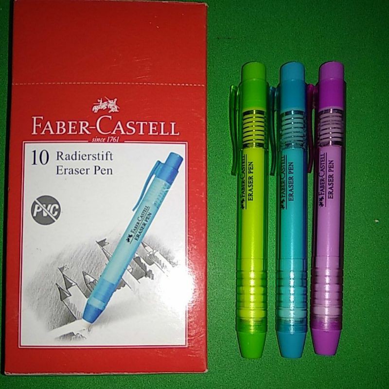 

Penghapus Bentuk Pulpen Radierstiff Faber Castell