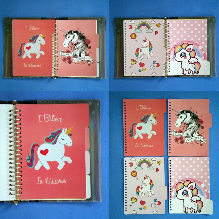 

Pembatas Unicorn Pink Binder 2 Ring, 6 Ring, 20 Ring, 26 Ring 1 Set 4 Lembar Laminasi Glossy Murah