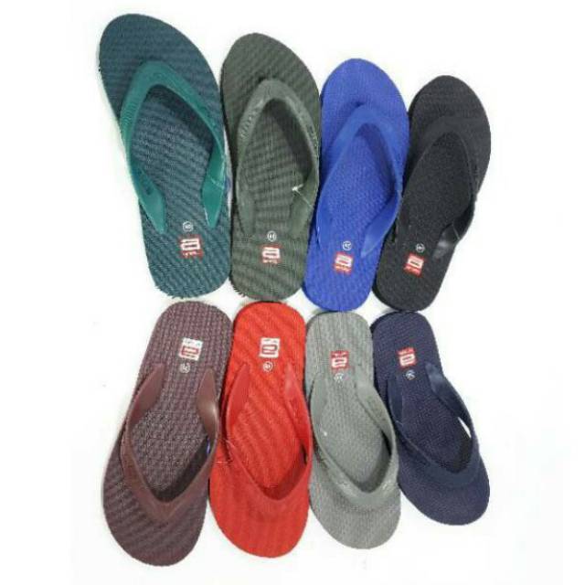 Sandal ando hawai pria/sandal karet pria/sandal jepit pria.