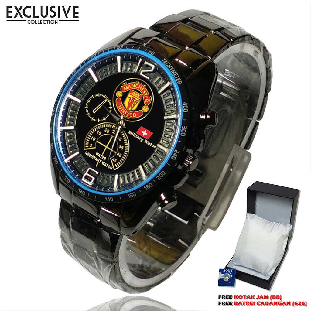 (Istimewa ) Jam MU Rantai Sport