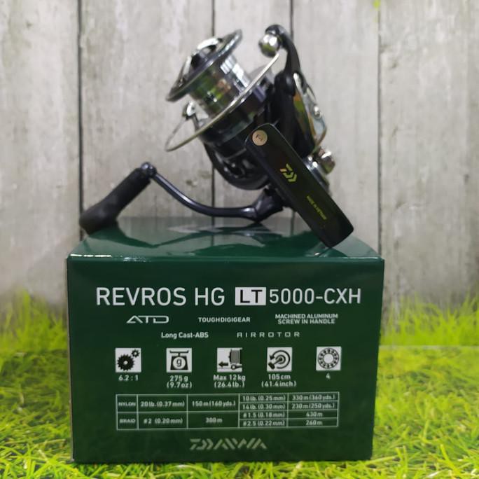 Reel Spinning Daiwa Revros Hg Lt 5000 Cxh Power Handle
