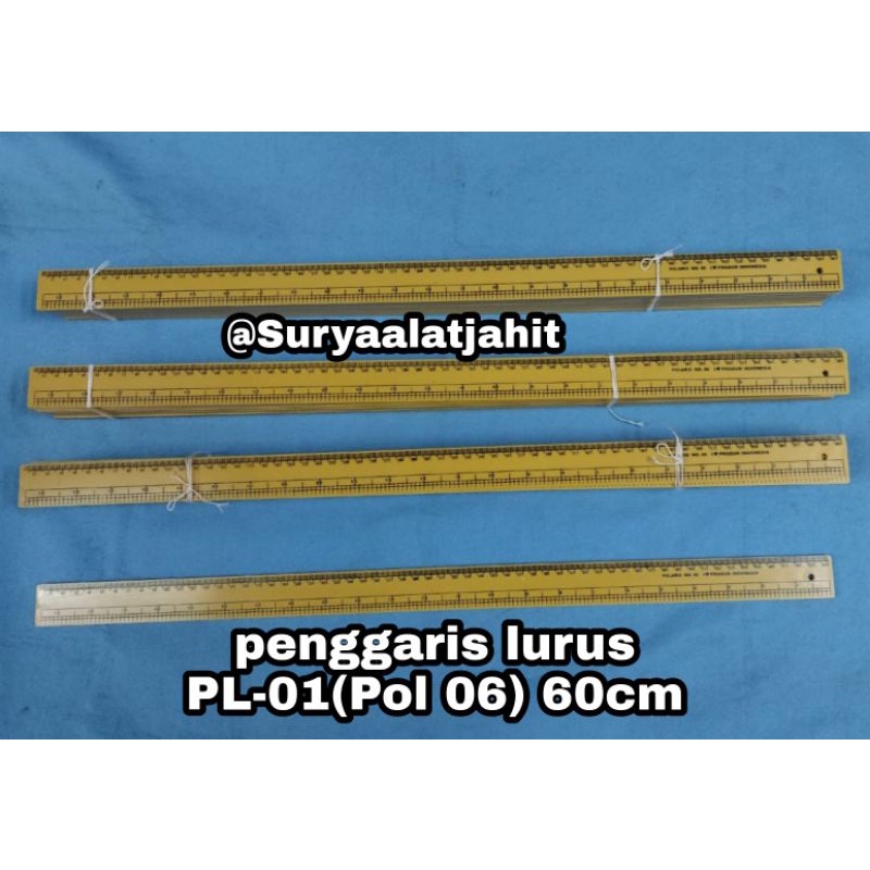 

Penggaris lurus uk.60cm PL-01 (Polaris06) =rp.7.000/1pcs