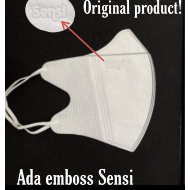 Masker SENSI DUCKBILL MASK 4ply sensi original Face Mask DUCKBILL SENSI original isi 50pc