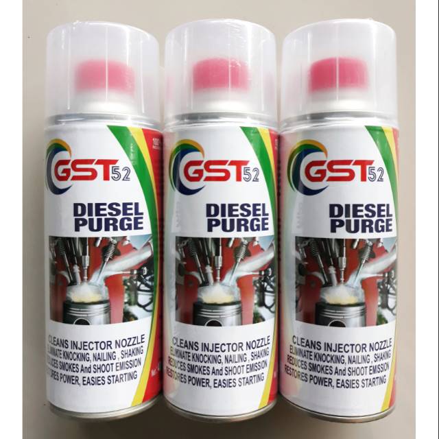 Diesel Purge Gst52 400ml Cairan Pembersih Injector Nozzle Purging Diesel