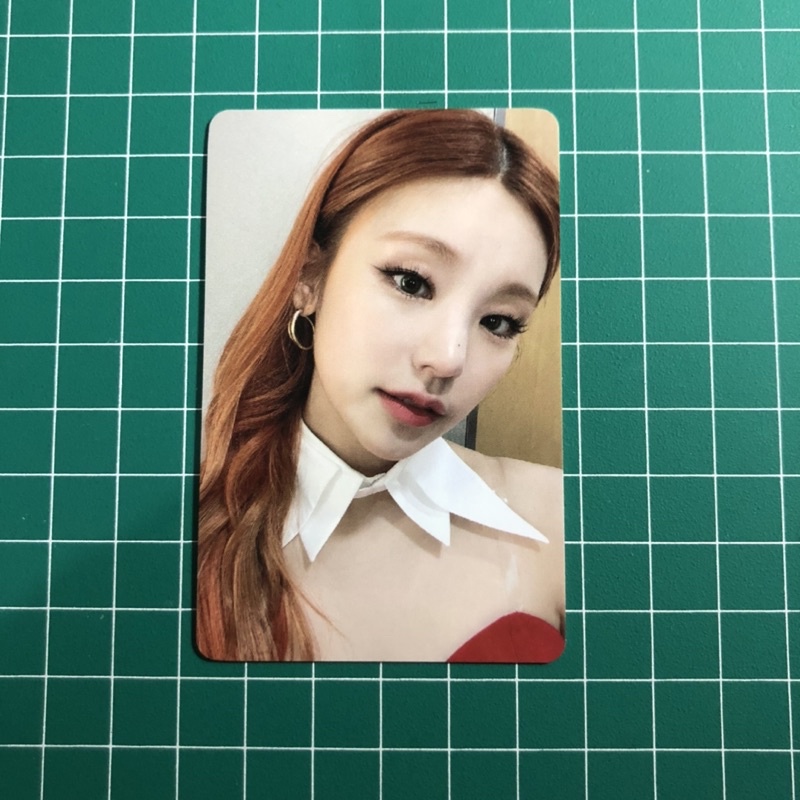 ITZY Yeji Bene Benefit Guess Who Withdrama 3 Jas Merah PC Photocard