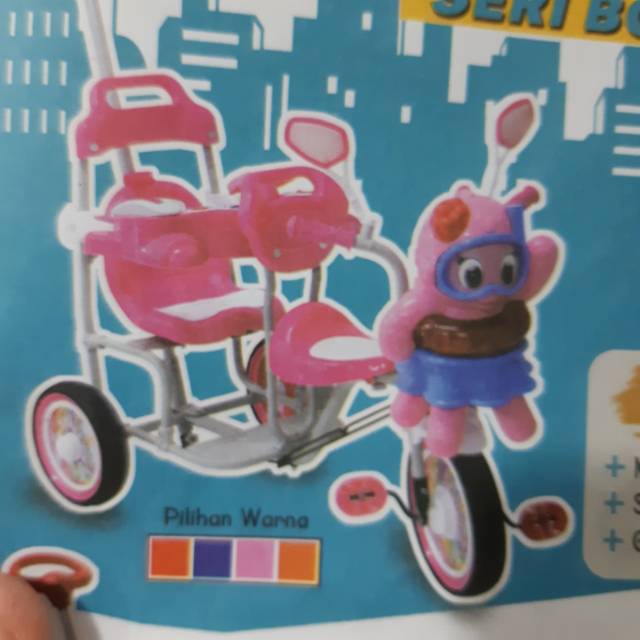 Sepeda Roda 3 Family Boncengan