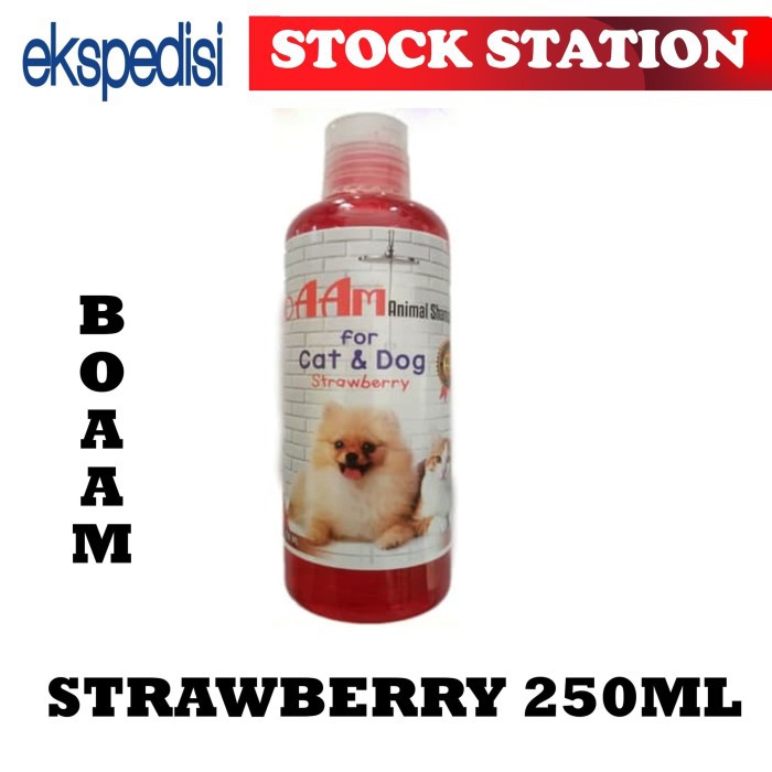 Shampoo BOAAM Strawberry 250ml (EKSPEDISI)