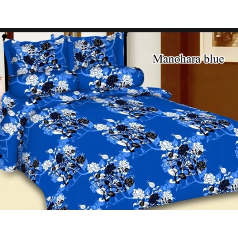 Sprei Homemade Motif Manohara Blue 160x200 180x200