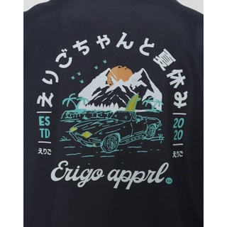 Jual Outerwear Unisex Erigo Coach Jacket Nippon Nonatsu Navy - S