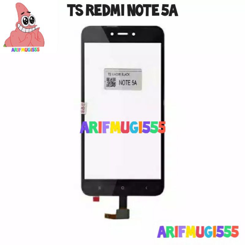 TOUCHSCREEN LAYAR SENTUH XIAOMI REDMI NOTE 5A ORIGINAL