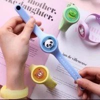 Gelang anti nyamuk Anak Balita Led Nyala Karakter / Gelang Serangga